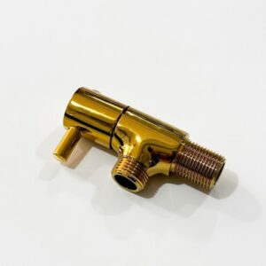 angle cock round heavy with flange